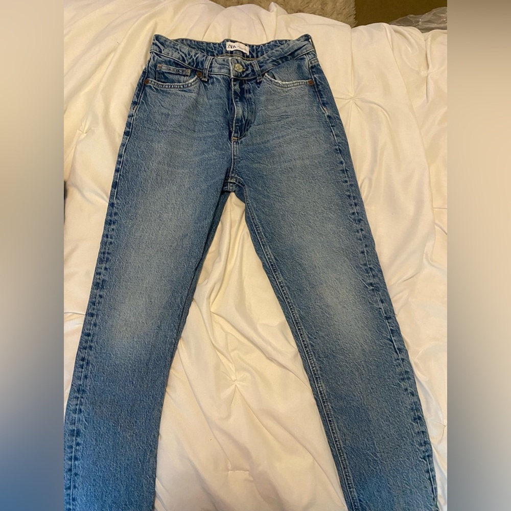 Zara straight leg jeans